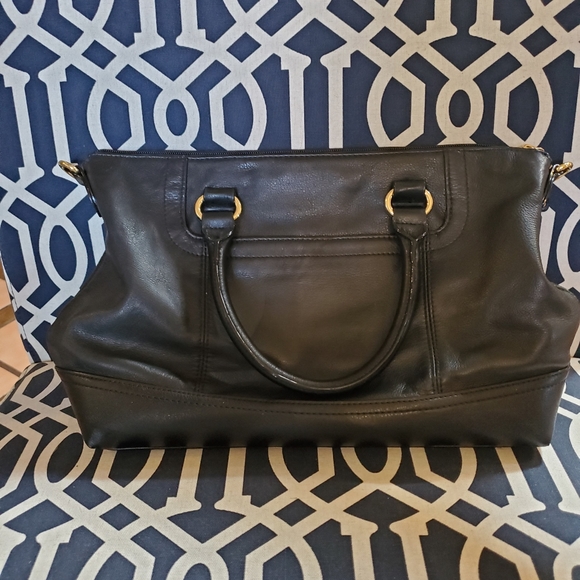 Tignanello Black Leather Bag - Picture 4 of 4